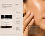 Pomegranate + Prickly Pear Hydrating Night Mask For Dry + Mature Skin