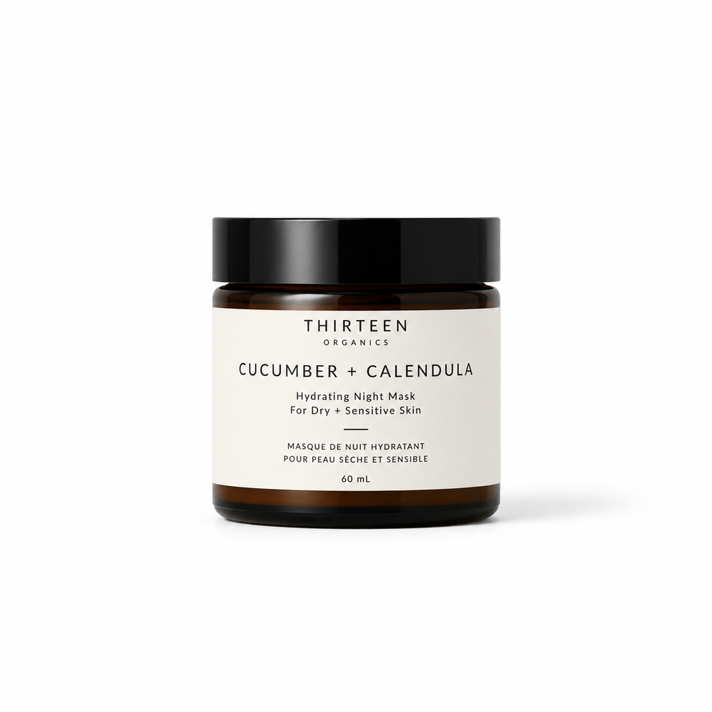 Cucumber + Calendula Hydrating Night Mask For Sensitive Skin