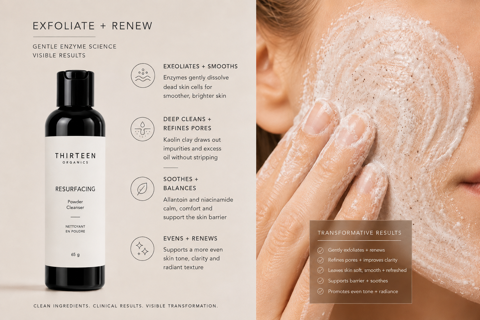 Resurfacing  Powder Cleanser